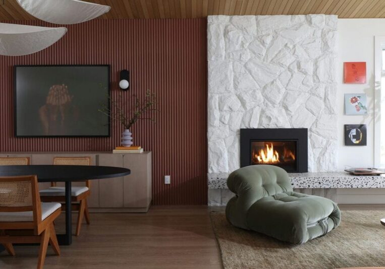 Custom Home Living Space